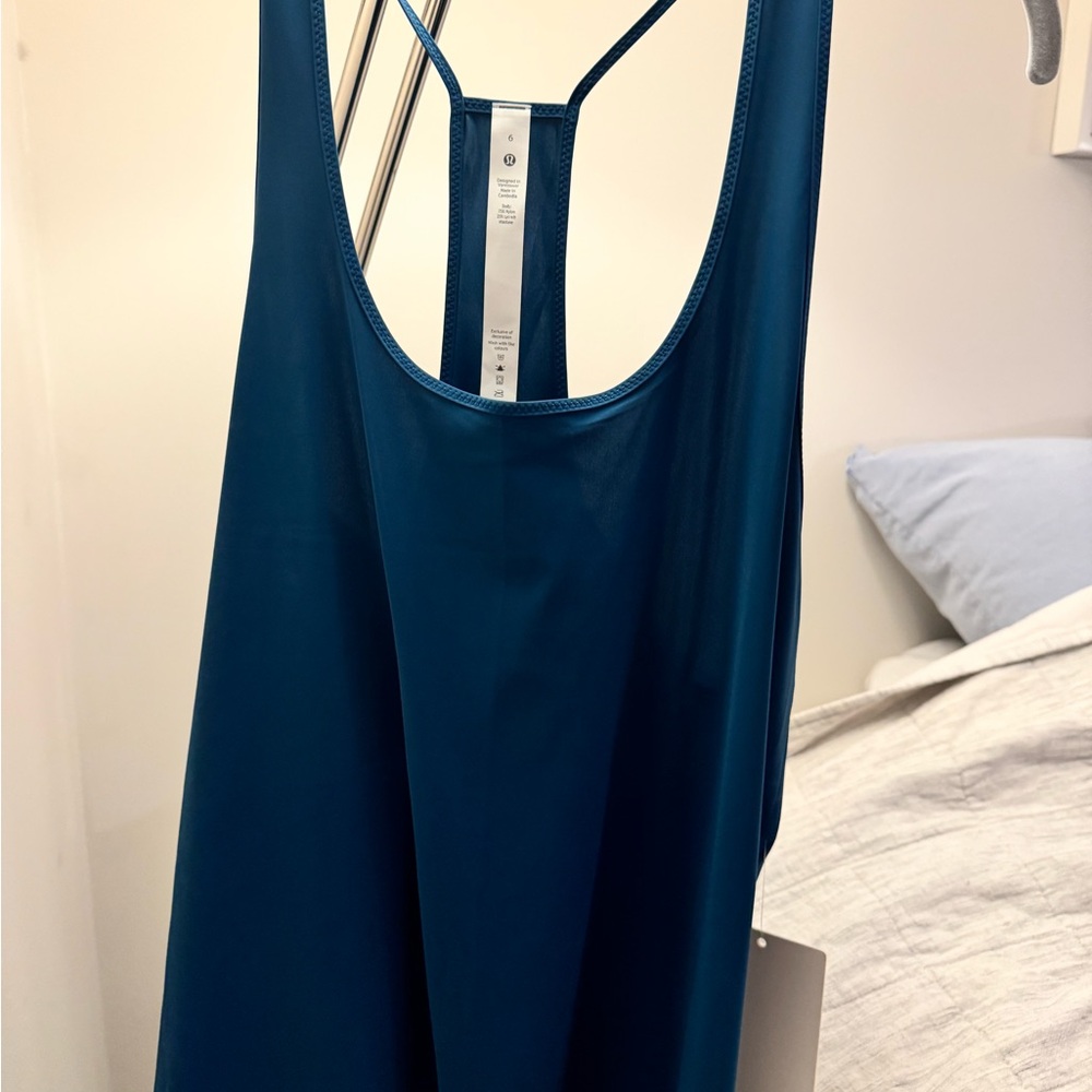 Lululemon Athletica Teal Coastal Tank